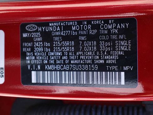 Used 2025 Hyundai Kona SEL AWD/4WD image 21