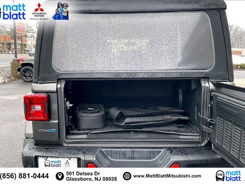 Used 2023 Jeep Wrangler Unlimited Rubicon 4xe w/ Steel Bumper Group image 35