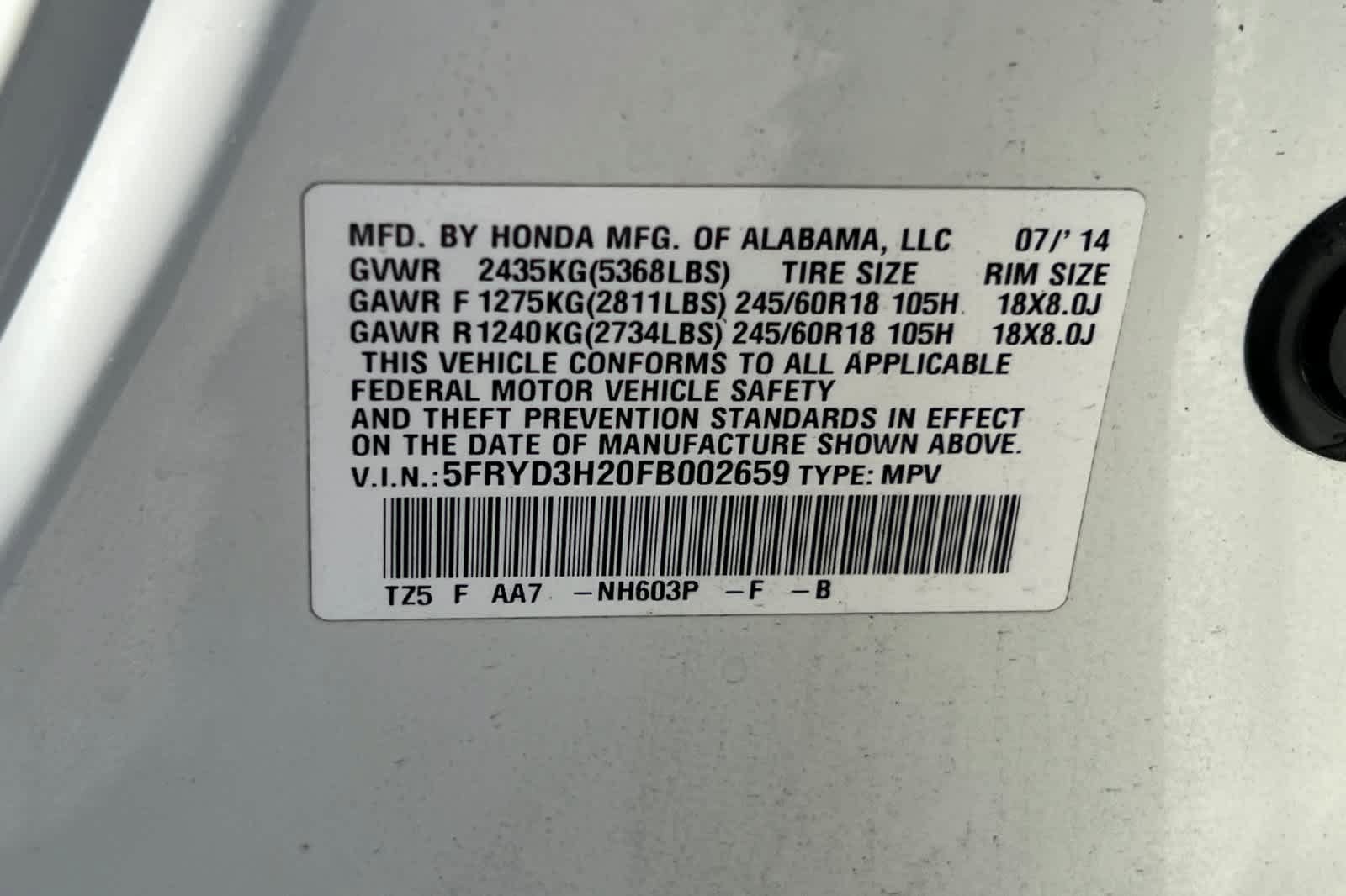 Used 2015 Acura MDX FWD image 35