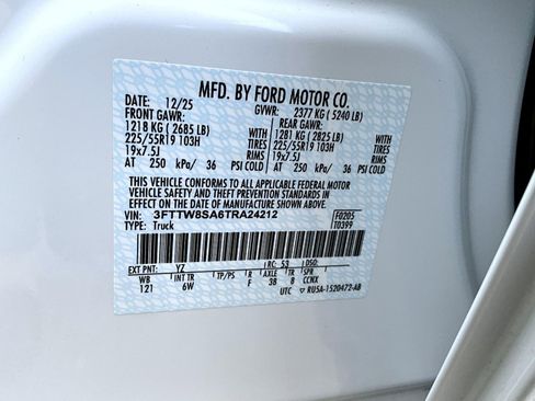 Used 2026 Ford Maverick Lariat w/ Black Appearance Package image 25