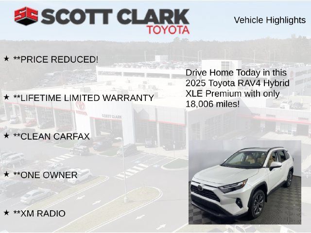 Used 2025 Toyota RAV4 XLE Premium w/ Weather Package AWD/4WD image 13