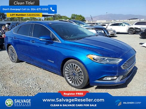 Used 2017 Ford Fusion Titanium FWD image 5