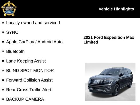Used 2021 Ford Expedition Max Limited image 2