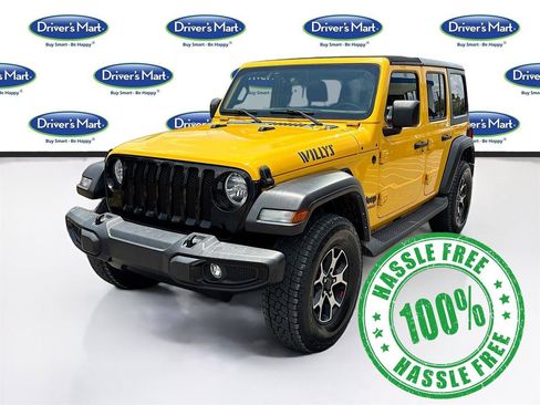 Used 2021 Jeep Wrangler Unlimited Sport AWD/4WD image 3