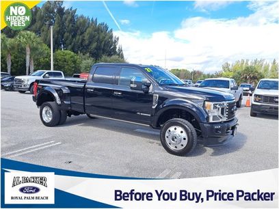 Certified 2021 Ford F450 Platinum w/ FX4 Off-Road Package