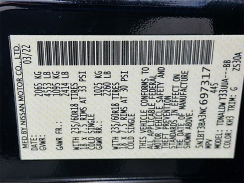 Used 2022 Nissan Rogue SV image 32