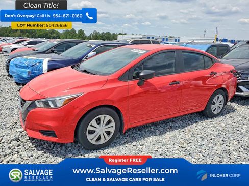 Used 2021 Nissan Versa S FWD image 1