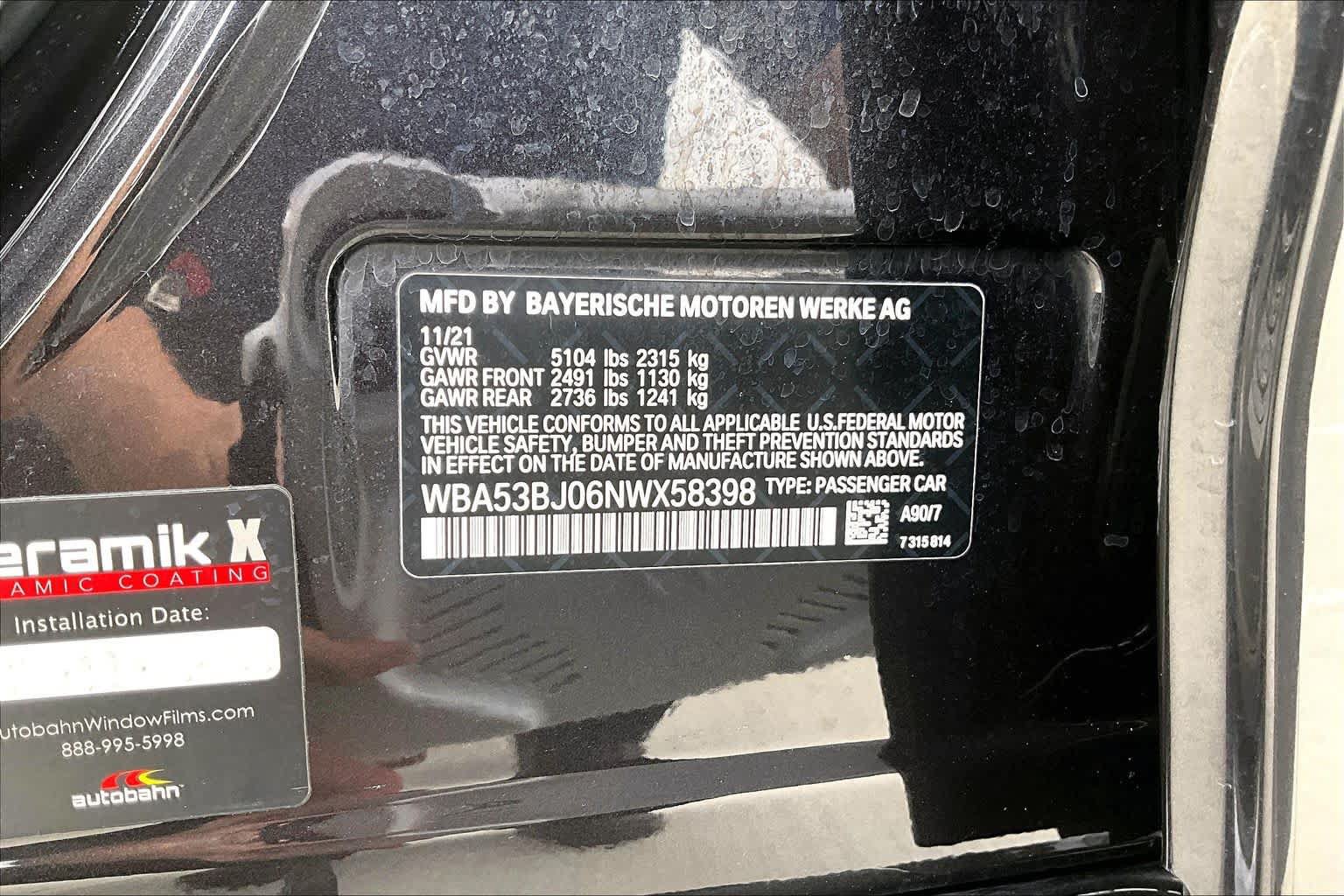 Used 2022 BMW 540i w/ M Sport Package RWD image 32