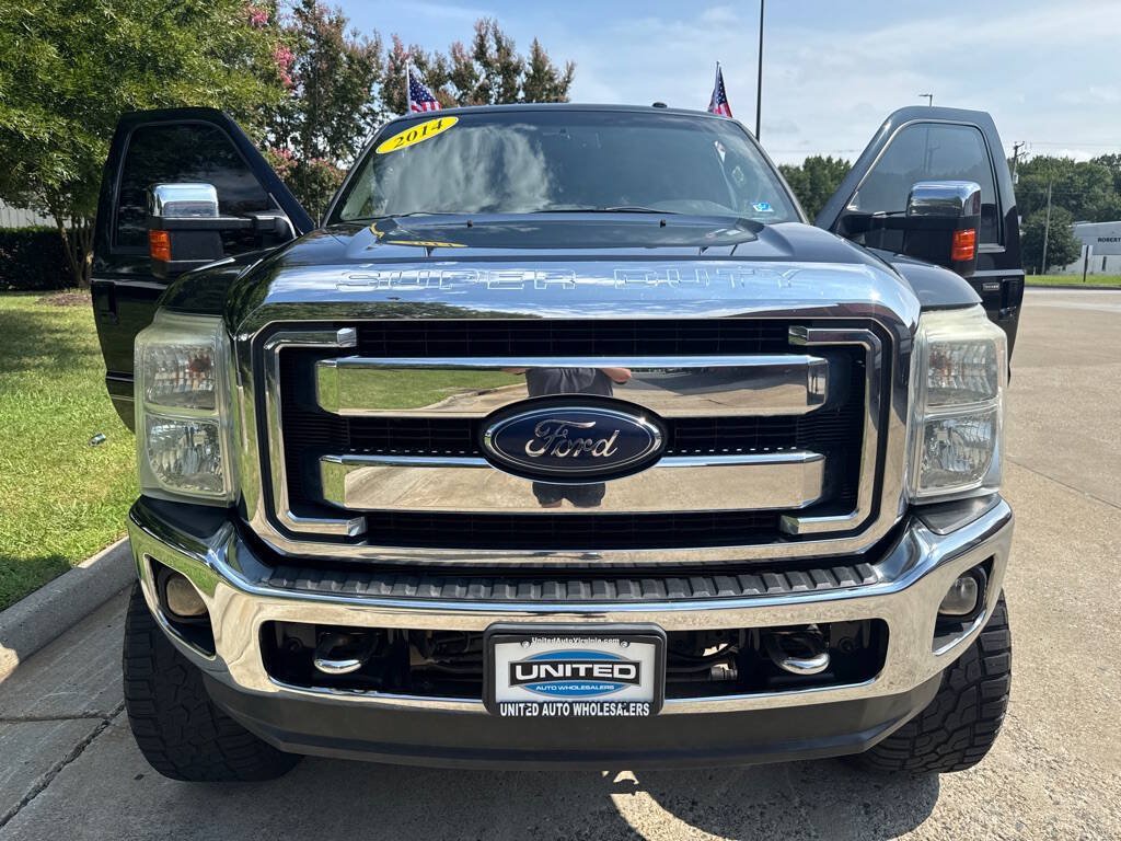 Used 2014 Ford F250 Lariat w/ Lariat Ultimate Package AWD/4WD image 10