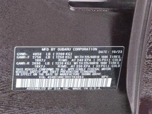 Used 2024 Subaru Outback Limited image 21