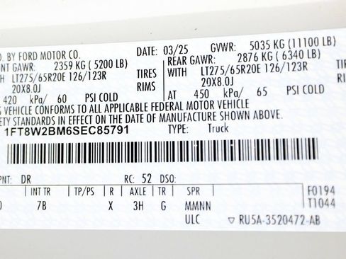 Used 2025 Ford F250 Platinum AWD/4WD image 56