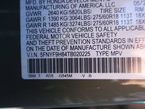 Certified 2026 Honda Passport TrailSport Elite image 36