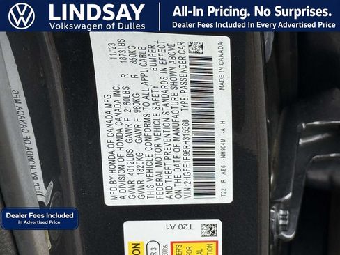 Used 2024 Honda Civic Touring image 30