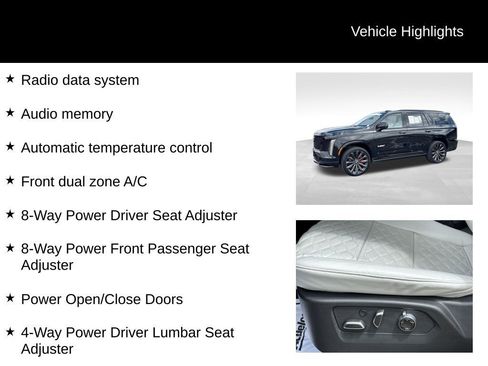 Certified 2025 Cadillac Escalade V AWD/4WD image 14
