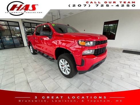Used 2021 Chevrolet Silverado 1500 Custom w/ LPO, Dark Essentials Package AWD/4WD image 7