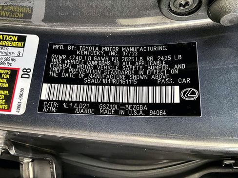 Used 2024 Lexus ES 350 w/ Premium Package image 35