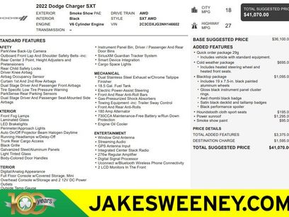 Used 2022 Dodge Charger SXT w/ Blacktop Package