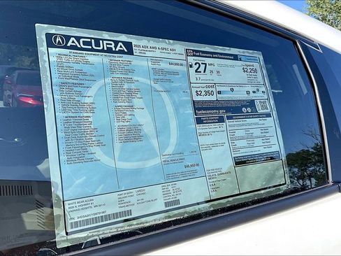 New 2025 Acura ADX A-Spec image 28