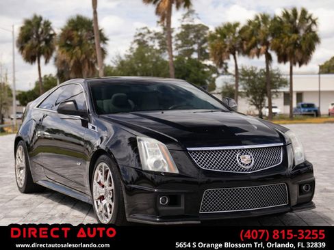 Used 2013 Cadillac CTS V w/ Wood Trim Package RWD image 1