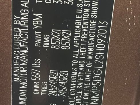 Certified 2025 Hyundai Santa Fe Calligraphy AWD/4WD image 10