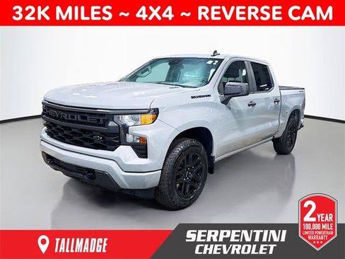 Used 2024 Chevrolet Silverado 1500 Custom w/ LPO, Dark Essentials Package AWD/4WD image 1