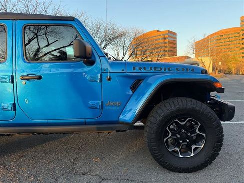 Used 2021 Jeep Wrangler Unlimited Rubicon 4xe w/ Steel Bumper Group image 5