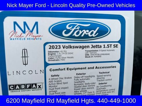 Used 2023 Volkswagen Jetta SE image 25