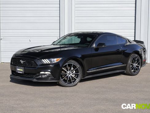 Used 2016 Ford Mustang Premium w/ Wheel & Stripe Package RWD image 1