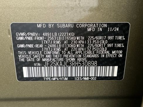 Used 2024 Subaru Forester Wilderness image 32
