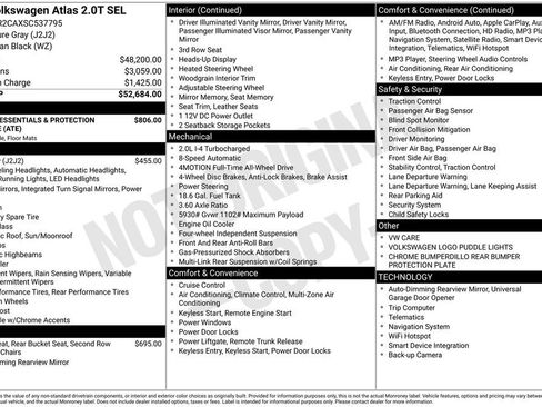 Used 2025 Volkswagen Atlas SEL image 2