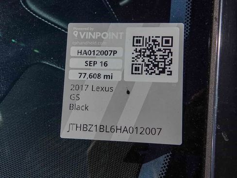 Used 2017 Lexus GS 350 F Sport image 29
