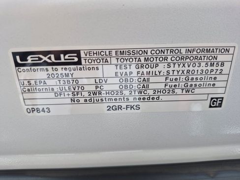 Used 2025 Lexus ES 350 w/ Premium Package FWD image 21