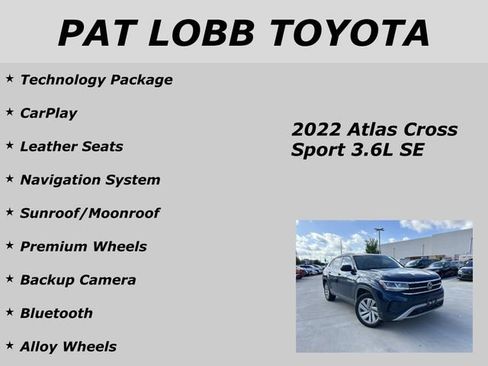Used 2022 Volkswagen Atlas Cross Sport SE FWD image 20