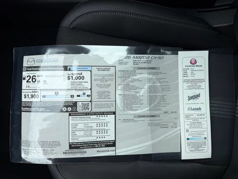 New 2026 MAZDA CX-50 AWD 2.5 S w/ Weather Package image 31