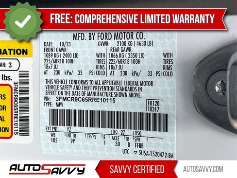 Used 2024 Ford Bronco Sport Outer Banks w/ Tech Package image 32