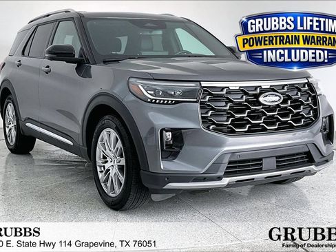 Used 2025 Ford Explorer Platinum RWD image 1