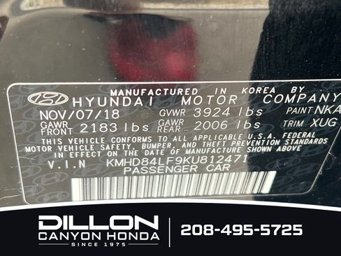 Used 2019 Hyundai Elantra SEL FWD image 25