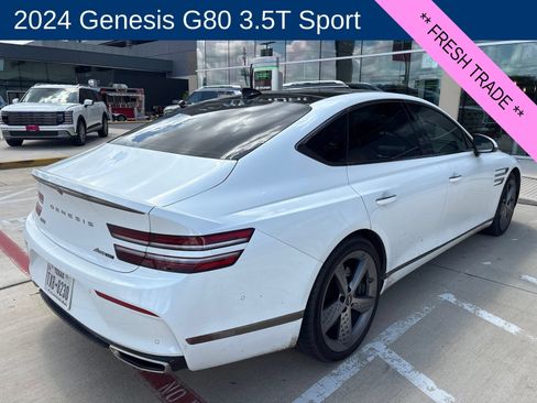Used 2024 Genesis G80 3.5T Sport w/ Sport Prestige Package AWD/4WD image 2
