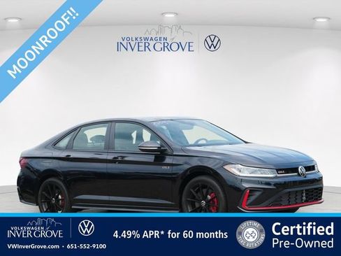Certified 2025 Volkswagen Jetta GLI Autobahn w/ GLI Black Package FWD image 1