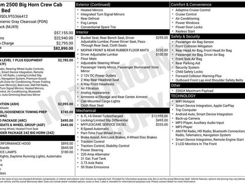 New 2026 RAM 2500 Big Horn AWD/4WD image 3