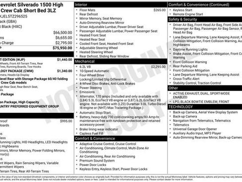 New 2026 Chevrolet Silverado 1500 High Country w/ Midnight Edition image 3