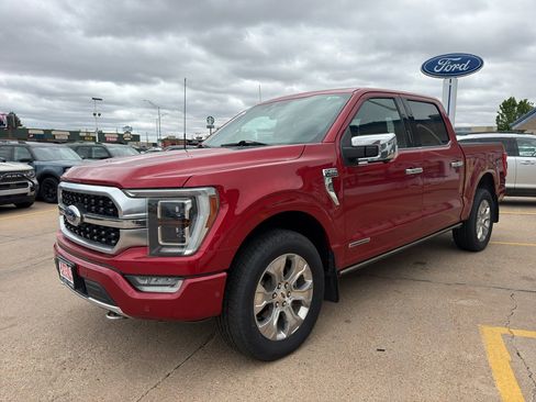 Certified 2021 Ford F150 Platinum w/ Equipment Group 701A High AWD/4WD image 1