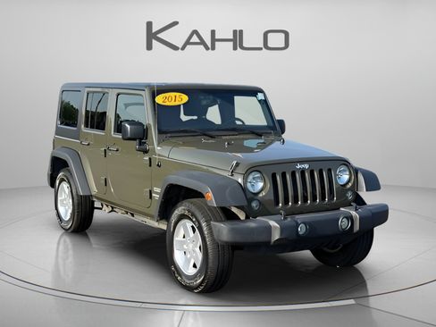 Used 2015 Jeep Wrangler Unlimited Sport w/ Quick Order Package 24S AWD/4WD image 6