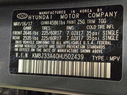 Used 2017 Hyundai Tucson SE w/ SE Popular Package 02 FWD image 33
