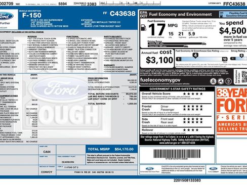 Used 2015 Ford F150 Lariat AWD/4WD image 37