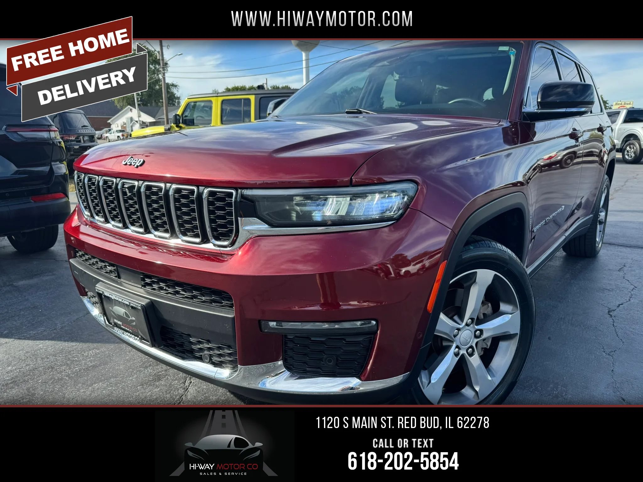 Used 2021 Jeep Grand Cherokee L Limited w/ Luxury Tech Group II AWD/4WD image 1