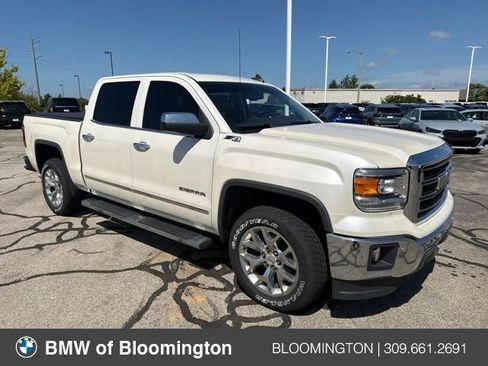 Used 2015 GMC Sierra 1500 SLT w/ SLT Crew Cab Value Package AWD/4WD image 1