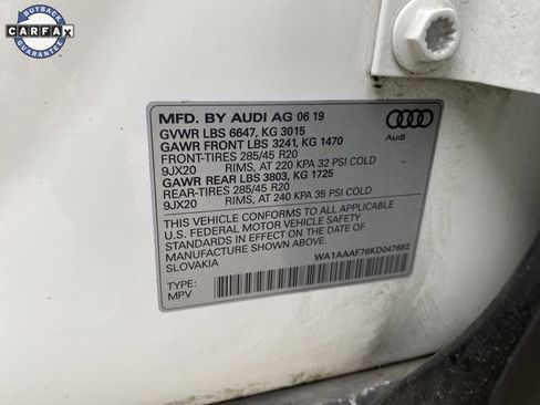 Used 2019 Audi Q7 3.0T Premium image 45