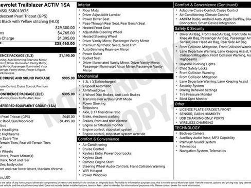 Used 2025 Chevrolet TrailBlazer ACTIV w/ Convenience Package image 5