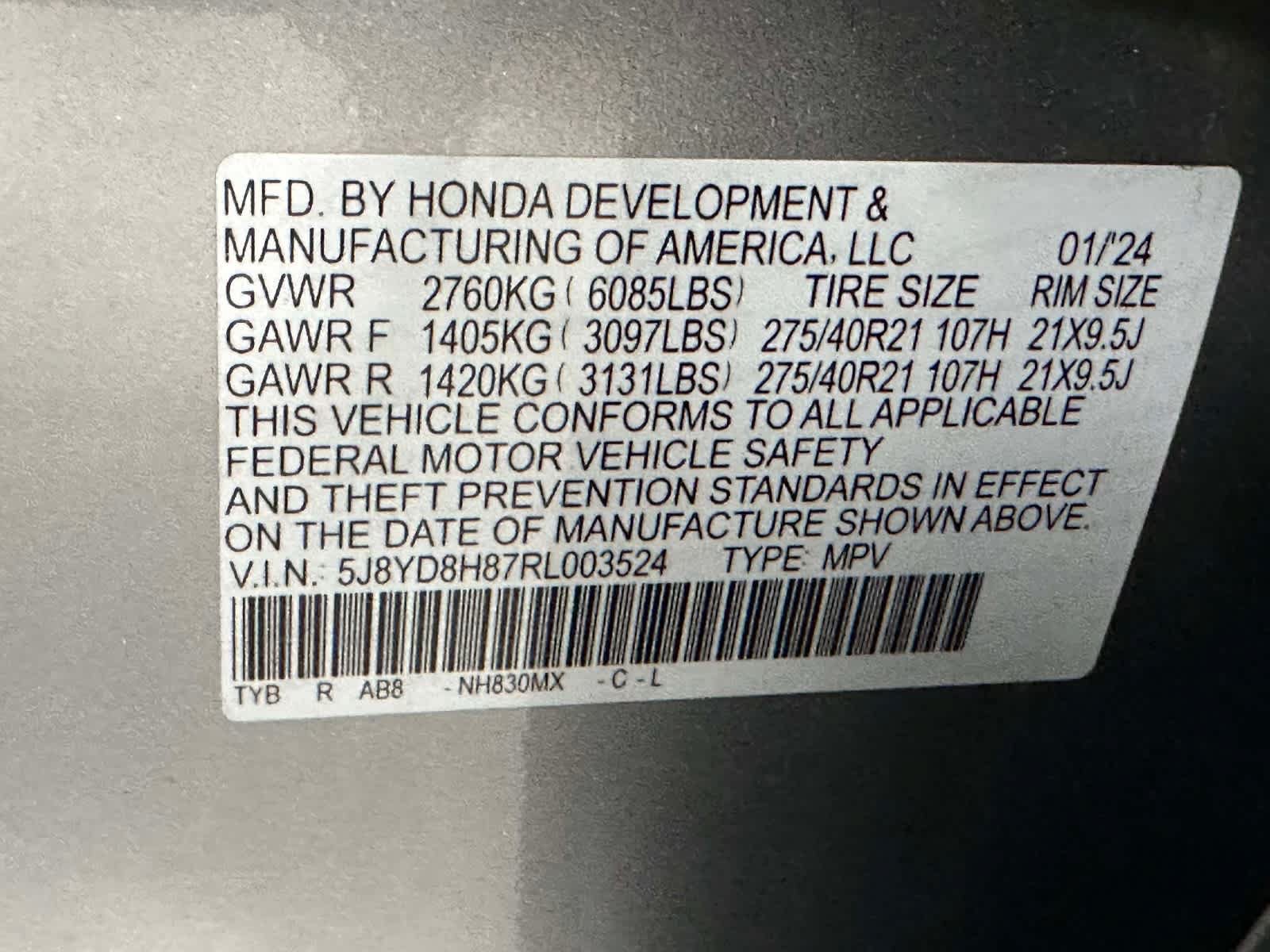Used 2024 Acura MDX Type S w/ Advance Package AWD/4WD image 41